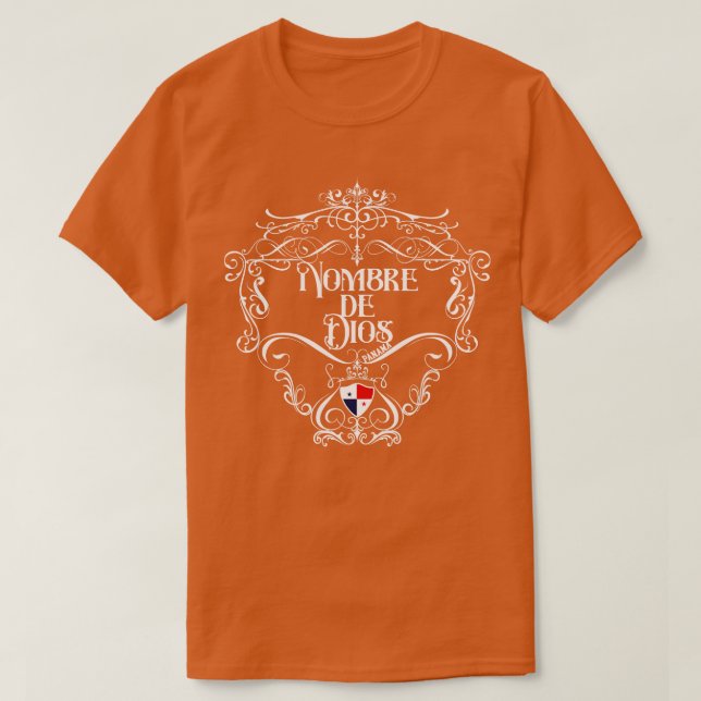 T-shirt Nombre de Dios Design Vintage 1 (Design devant)