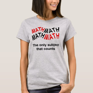 T-shirt Nombre de maths Wavy
