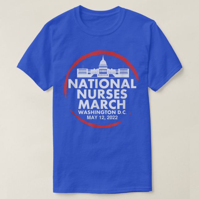 T-shirt Nombre d'infirmières et infirmiers autorisés par l (Design devant)