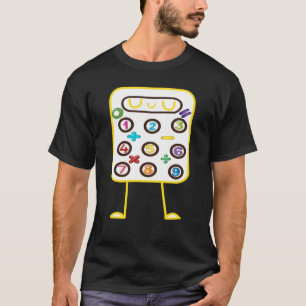 T-shirt nombre jour mathématiques enfants costume numéros