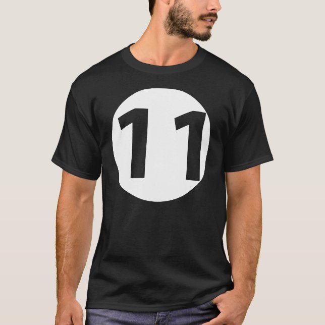 T-shirt Nombre onze (Devant)