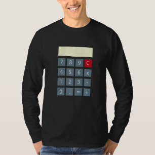 T-shirt Nombres calculatrice jour maths Nombres pour enfan