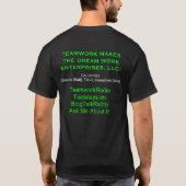 T-shirt Nommez votre chemise (Dos)