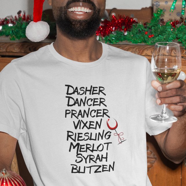 T-shirt Noms amusants des vignerons Noël (Créateur téléchargé)