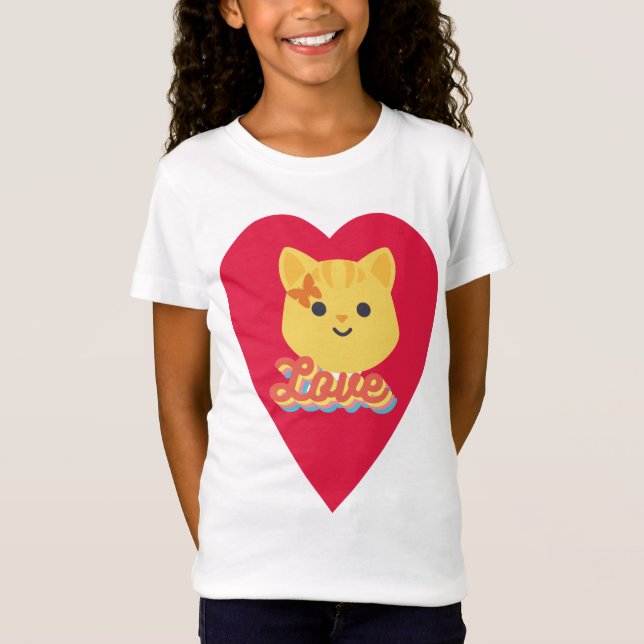 T-Shirt noms de chat minou (Devant)