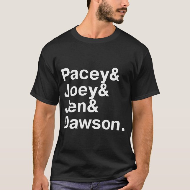 T-shirt Noms de Dawsons Creek (Devant)