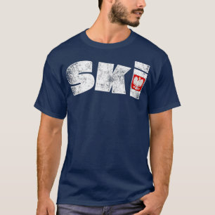 T-shirt Noms de famille polonais SKI Pologne nom populaire