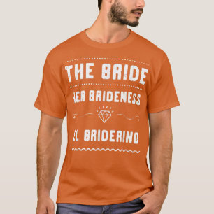T-shirt Noms de mariée drôles Baby Shower Mariage Enterrem