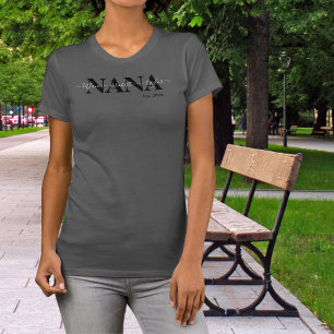 T-shirt Noms des petits-enfants de Chic Nana Est