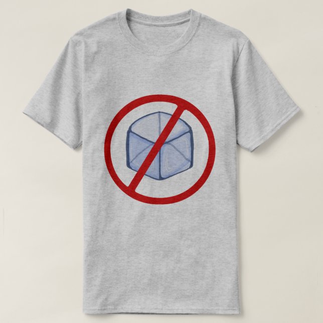 T-shirt Non à ICE (Design devant)