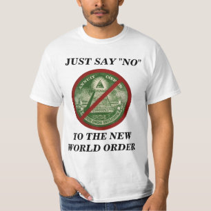 T-SHIRT NON AU NOUVEL ORDRE MONDIAL