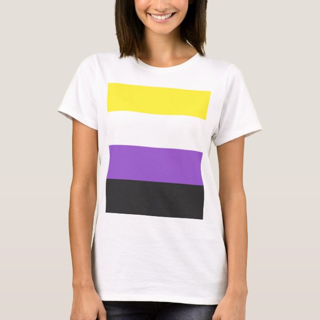 T-shirt non binaire (Devant)