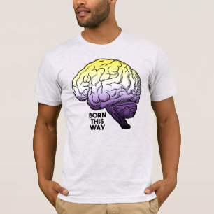T-shirt Non-binaire né·e comme ça