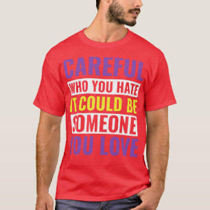 T-shirt Non-Binary LGBT Enby Plein Qui Vous Détestez Non-B