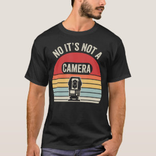 T-shirt Non Ce N'Est Pas Un Appareil Photo Retro Surveyor