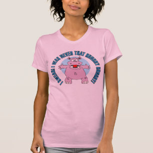 T-shirt Non CET hippopotame affamé