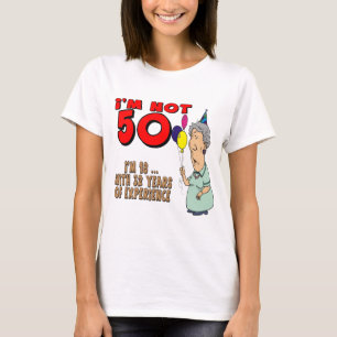 T-shirt Non cinquante cinquantième cadeaux d'anniversaire