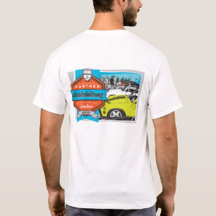 T-shirt non-conformiste d'associé de volontaire d