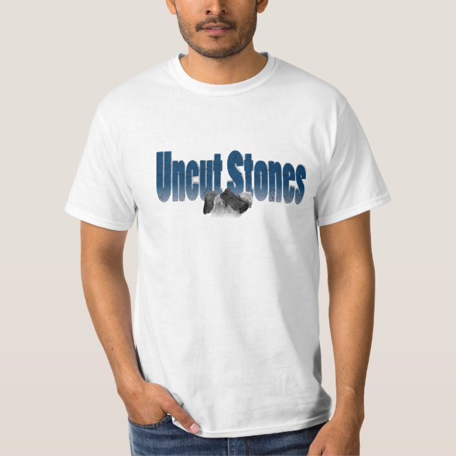 T-shirt non coupé de pierres (Devant)