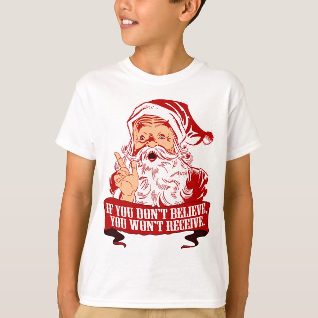 T-shirt Non Croyant Non Réception (Devant)