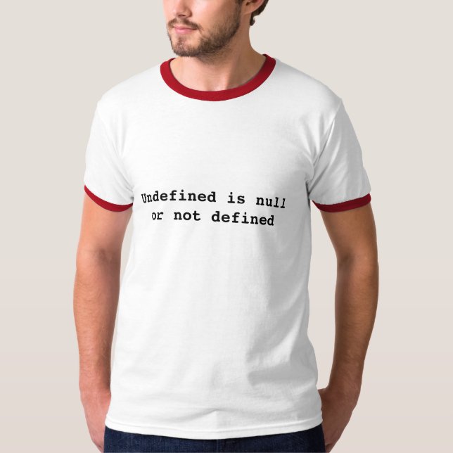 T-shirt Non défini est nul ou non défini (Devant)