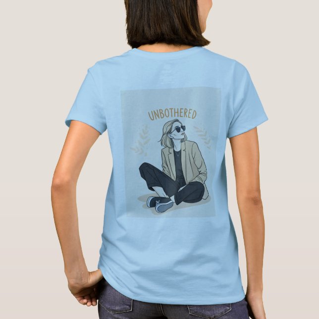 T-shirt Non dérangé Chic Tee (Dos)