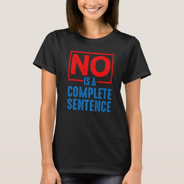 T-shirt Non Est Une Peine Complète (Devant)