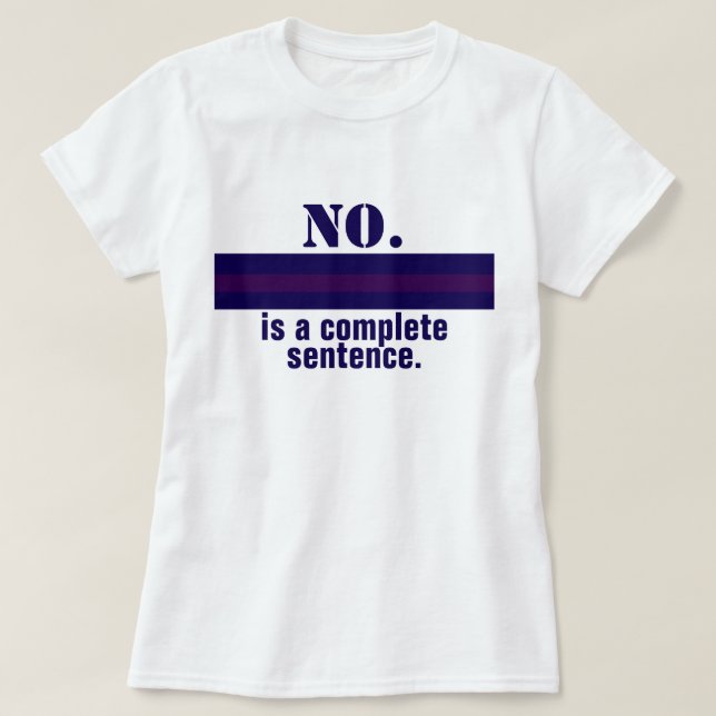 T-shirt Non est une peine complète Feminist Resist Violet (Design devant)