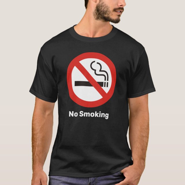 T-shirt non fumeur (Devant)