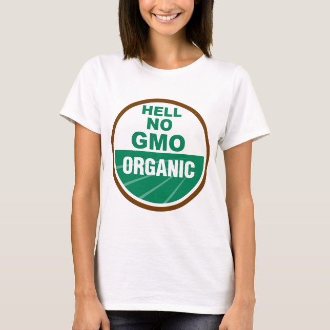 T-shirt Non GMO Orgainc (Devant)