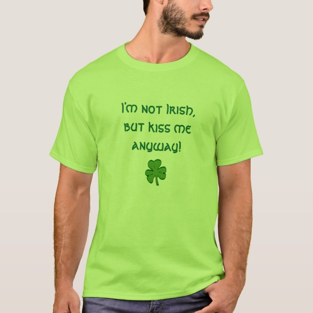 T-shirt non irlandais (Devant)