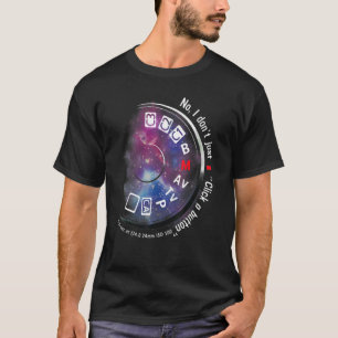T-shirt Non je ne clique pas juste sur un bouton Appareil 