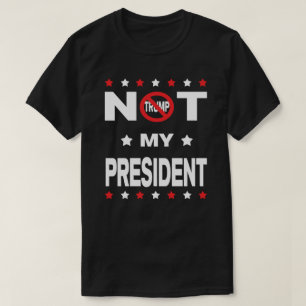 T-shirt Non mon président - Anti-Atout