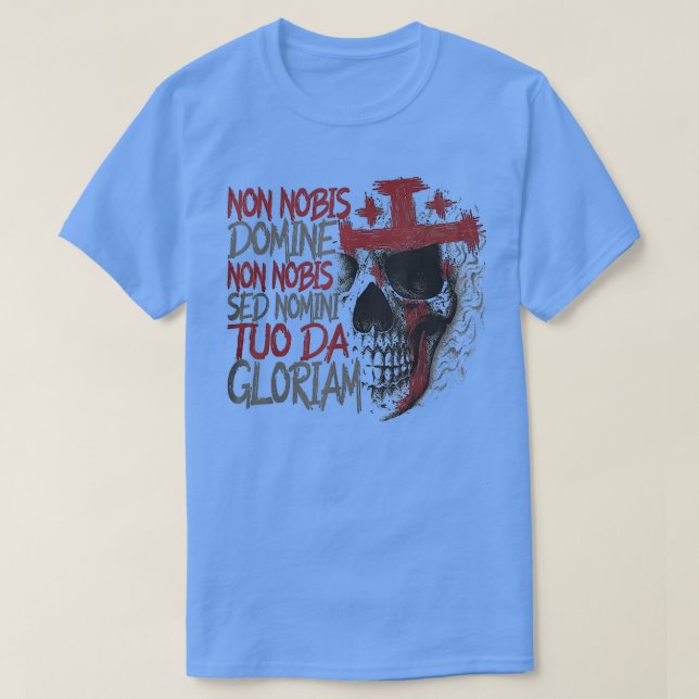 T-shirt Non Nobis Domine (Design devant)