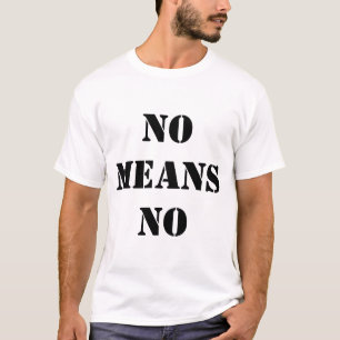 T-shirt Non, non