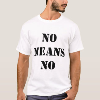T-shirt Non, non