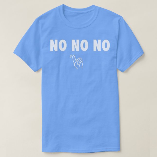 T-shirt NON NON NON NON Mutombo  (Design devant)