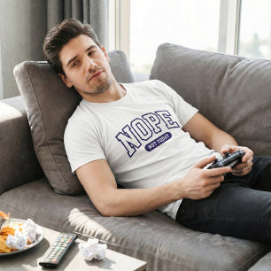 T-shirt Non pas aujourd'hui