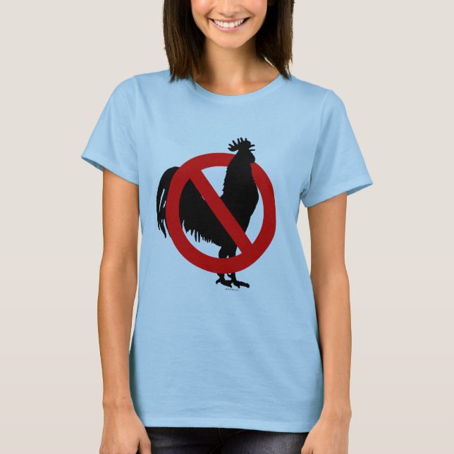 T-shirt Non (Poulet) (Devant)