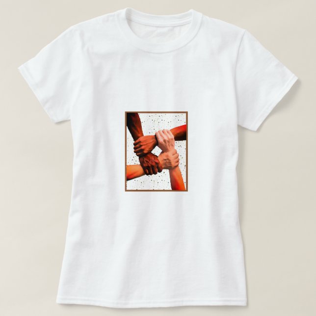 T-shirt Non-racisme (Design devant)