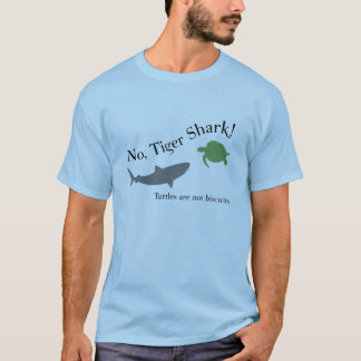 T-shirt Non, requin de tigre !