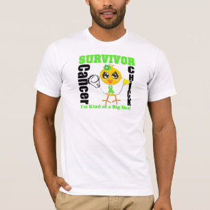 T-shirt Non ruban de poussin de survivant de lymphome de