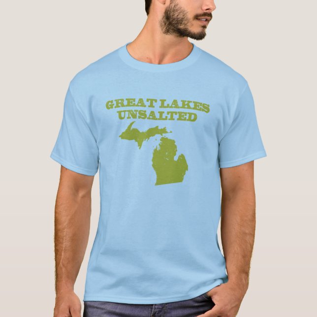 T-shirt non salé du Michigan Great Lakes (Devant)
