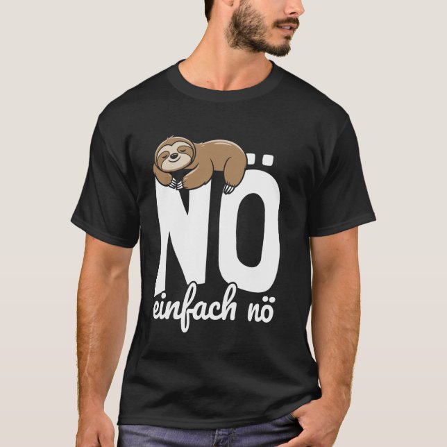 T-shirt Non Simple Non Paresseux, Non Simple (Devant)