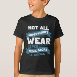 T-shirt Non toute la mine de caps d'usage de super héros