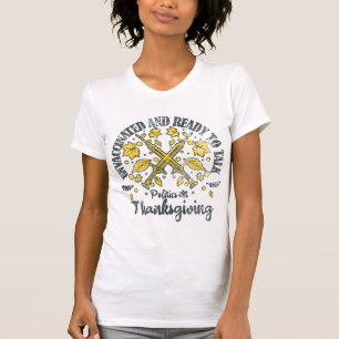 T-shirt Non Vacciné Et Prêt À Parler De Politique Grâc