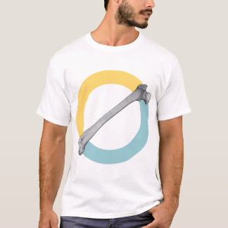 T-SHIRT NON-VERBAL : PIÈCE EN T D'OS