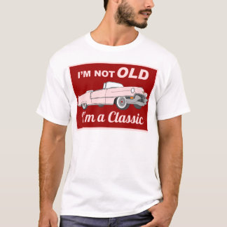 T-shirt Non vieux mais classique - rose