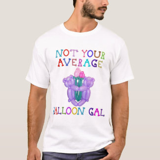 T-shirt Non vos ours moyens de fleur de ballon de gallon