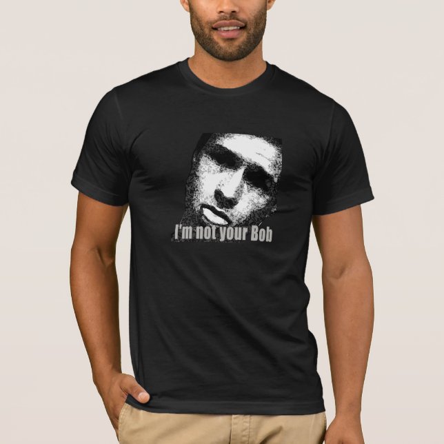 T-shirt Non votre langue de Bob (Devant)